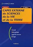 CAPES externe de Sciences de la Vie et de la Terre