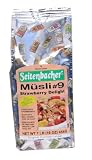 Seitenbacher Muesli #9 Strawberry Delight, Loaded with Strawberries, 16-Ounce Bags (Pack of 3)