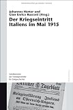 Produkt-Bild: Der Kriegseintritt Italiens im Mai 1915
