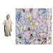 LadyLace Patient Gown GARDEN PRINT - SHORT SLEEVES