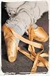 Ballet (Untied Pointe Shoes) Art Poster Print - 24" X 36"