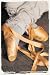Ballet (Untied Pointe Shoes) Art Poster Print - 24