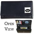 New York Jets Genuine Leather Womens Female Clutch Pocketbook - NFL Football Fan Shop Sports Team Merchandise