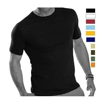 Hanes Fit-T Shirt - 100% Baumwolle - körpernah geschnitten, figurbetont ( slim fit, body fit )
