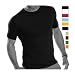 Hanes Fit-T Shirt - 100% Baumwolle - körpernah geschnitten, figurbetont - 10 verschiedene Farben ( slim fit, body fit )