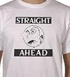 STRAIGHT AHEAD - Lion - White T-shirt