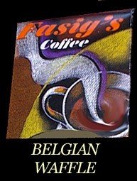 Decaf. Belgium Waffle Flavored Coffee 5 lbs. Whole Bean