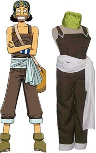 Relaxcos One Piece Usopp Two Years Ago Cosplay Costume- Made