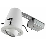 Cooper Lighting P421W One-Light Recessed Ceiling Light Kit