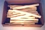 20 pcs of 10" x 3/4" White Rawhide Roll Chews