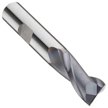 Niagara Cutter SMM835 Cobalt Steel End Mill, General Purpose, TiCN Coated, 2 Flutes, Square End