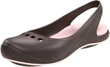 「[クロックス] crocs Crocstone TM Skylar Flat 11416-25B-440  Espresso/Cotton Candy (エスプレッソ/コットンキャンディ/W7/23cm)」の画像