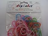 Bama Bandz Alphabet Glow in the Dark Bands Rubber Bandz Band Wristband (26)