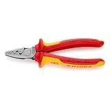 KNIPEX 9778-180 エンドスリーブ用絶縁圧着ペンチ 9778-180