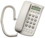 Panasonic KX-TSC7W Corded Phone with Caller ID
