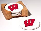 University of Wisconsin Badgers Coasters