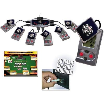 Childrens Toyshop  Toys : Excalibur VR39 WSOP Plug N Play 6 Player Texas Hold 'Em Poker