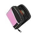 Case Logic 32 Capacity CD Wallet Pink (Black/Pink)