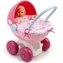 Baby Nurse Puppenwagen 48x55cm aus hochwertigen Kunststoff, Stoffbezug