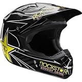 Fox Racing Youth V1 Rockstar Helmet - 2011 - Youth Medium/Black