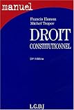 Revue LGDJ  / Manuel de droit constitutionnel