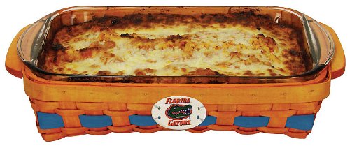 UF Gators Wicker Casserole Basket
