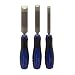Nicholson 3 Piece Combination Chisel and Wood Rasp Set, American Pattern, Rasp Cut, Half-Round