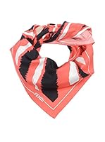 Fendi Pañuelo (Coral / Negro / Blanco)