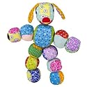 Kinderware Print Dot Doll Childrens Toy Animal Sewn By Hand by Fair Trade Artisans in Boliva