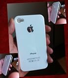 BRAND NEW WHITE IPHONE 4 HARD CASE BACK COVER/FREE IPHONE 4 SCREEN PROTECTOR