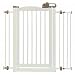 Richell Wood One-Touch Pet Gate, White Finish