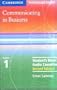 Audio CD Set for Communicating in Business: A Short Course for Business English Students, American English Edition