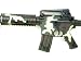 Camoflague Limited Edition M16 M4 Airsoft Rifle Electric Gun