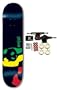 ENJOI Skateboards RASTA PANDA Complete Skateboard NEW!