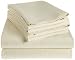 Hotel Fine Linens 1000-Thread Count 6-Piece Egyptian Cotton Queen Sheet Set, Ivory