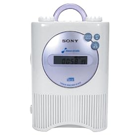Sony ICF-CD73V Shower CD Player/Clock Radio