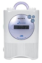 Sony ICF-CD73V Shower CD Player/Clock Radio (White)