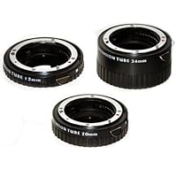 Opteka Auto Focus DG Macro Extension Tube Set for Nikon Digital SLR Cameras