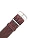 Wrist And Style Perlon Watch Strap - Light Brown | 20mm