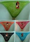 Ladies Guo Lace Thong-Pack of 5 Colors