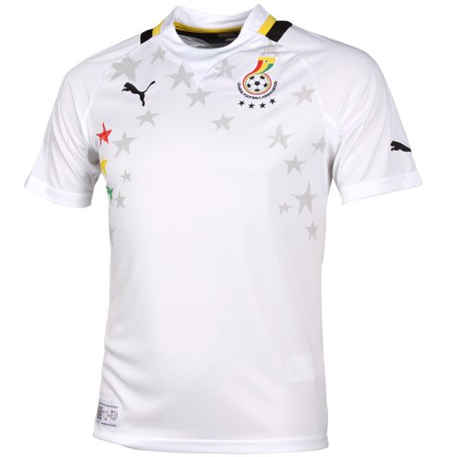 PUMA Ghana Home Jersey 2012
