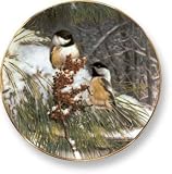 Wild Wings Songbird Plates - Winter Fare Chickadees - B0006U380S