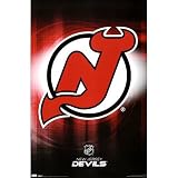 (22x34) New Jersey Devils Logo 2010 Sports Poster Print Sports Poster Print, 22x34