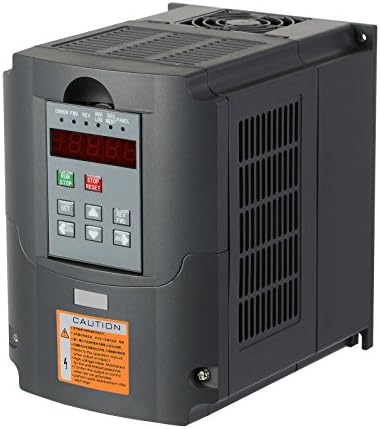 PowerHalo VFD Drive VFD 2.2KW VFD Inverter 3HP Variable Frequency Drive Inverter for Spindle Motor Speed Control (2.2kw VFD)
