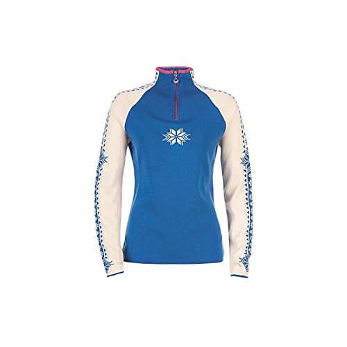 ダールオブノルウェイ アウター ニット&セーター Dale of Norway Geilo Sweater Cobalt/Off [並行輸入品]