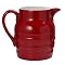 Red Ceramic Pitcher