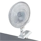 Holmes HACP7W 7-Inch Clip-On Personal Fan