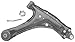 ACDelco Professional 45D3332 Front Driver Side Lower Suspension Control Arm and Ball Joint Assembly