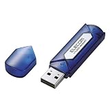 ELECOM USB2.0�ե�å������ 1GB �֥롼����С� MF-AU201GBS