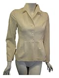 Review   / KATIE ZORN Wool Doll Peplum Jacket in Ivory
